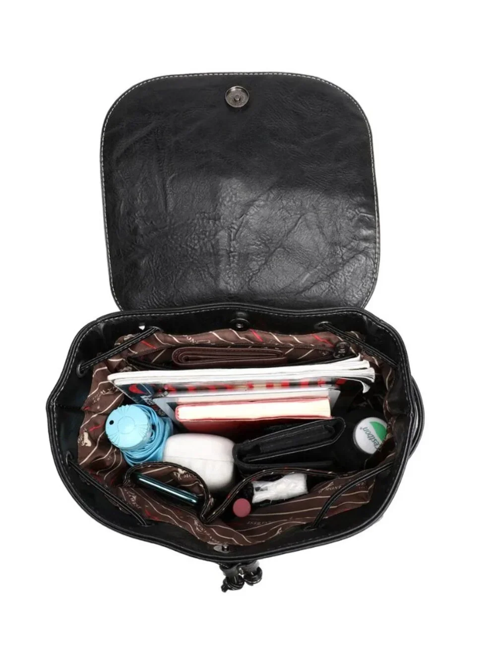 Montana West Fringe Collection Concealed Carry Backpack - Black
